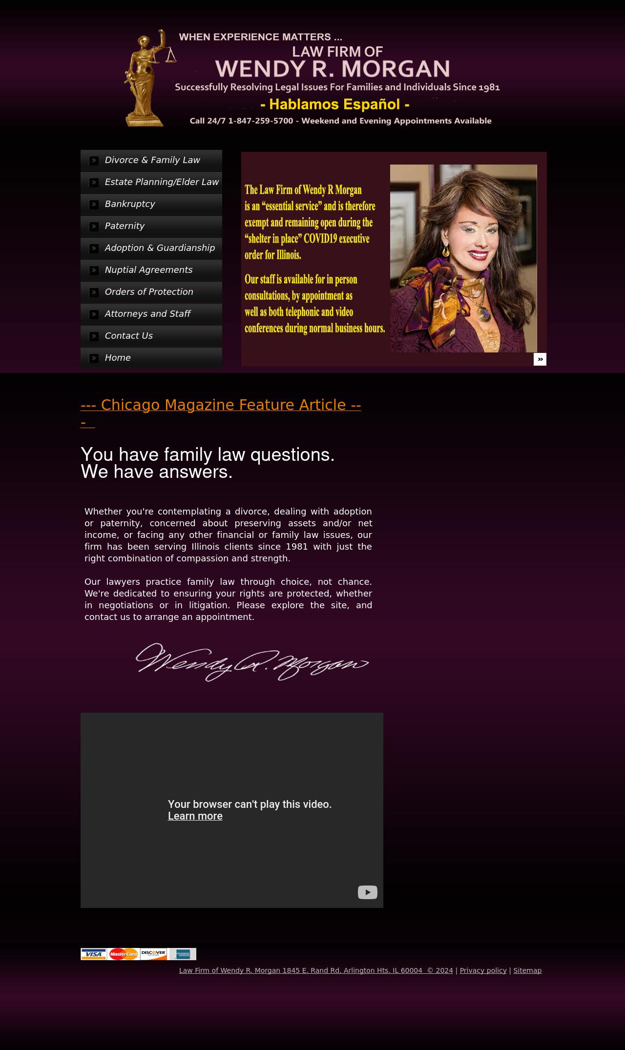 The Law Firm of Wendy R. Morgan - Arlington Heights IL Lawyers