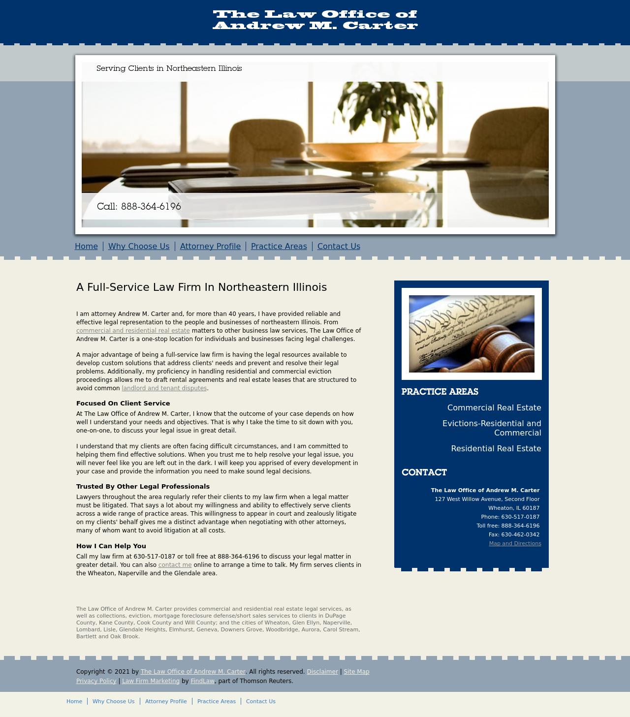 The Law Office of Andrew M. Carter - Wheaton IL Lawyers