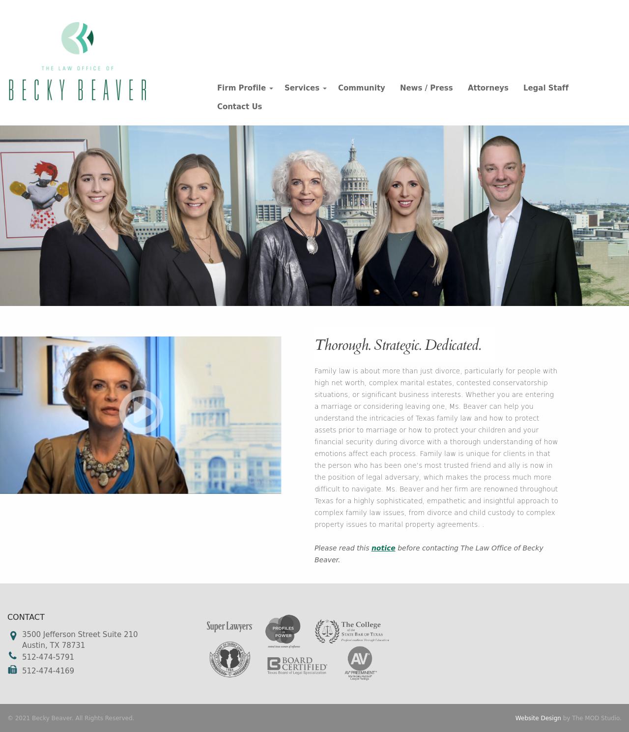 The Law Office of Becky Beaver - Austin TX Lawyers