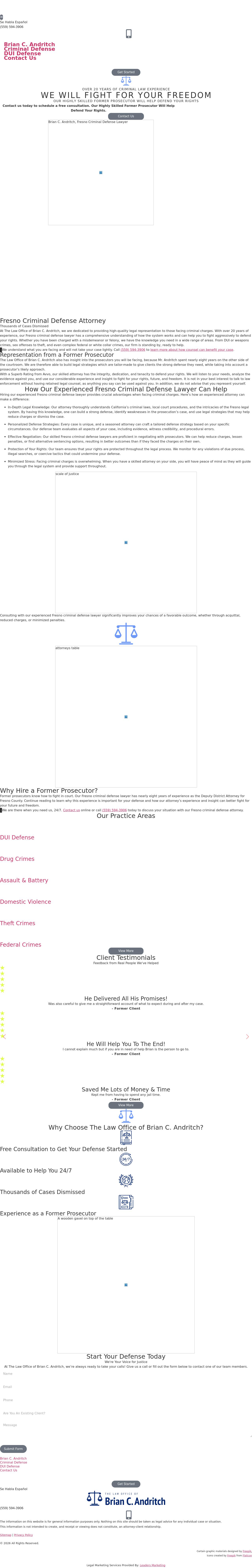The Law Office of Brian C. Andritch - Fresno CA Lawyers