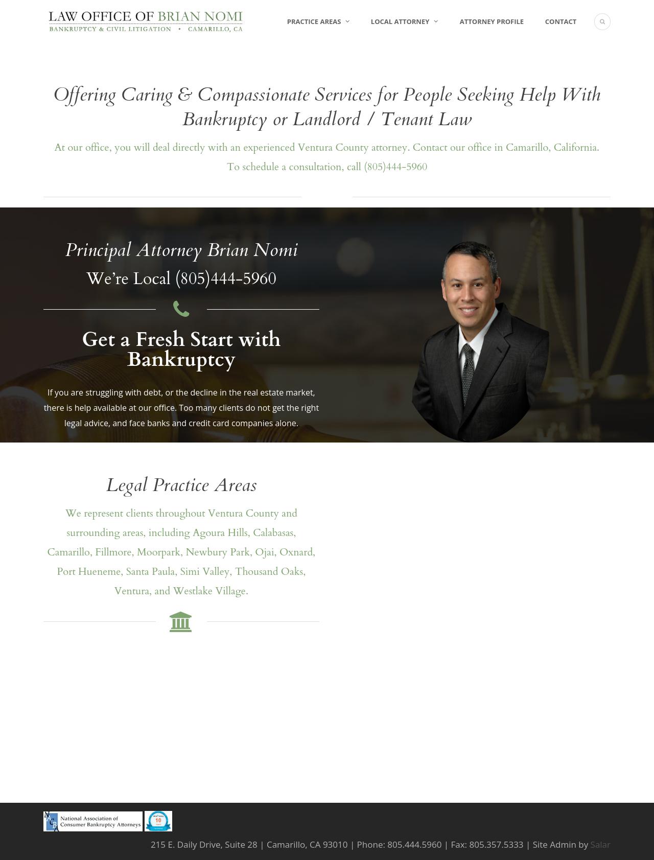 The Law Office of Brian Nomi - Camarillo CA Lawyers