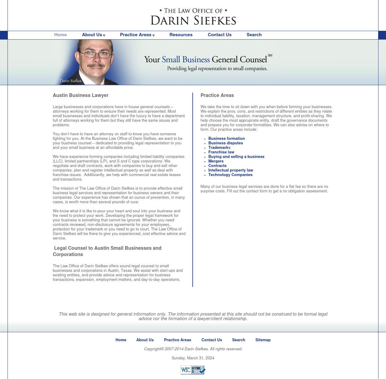 The Law Office of Darin Siefkes, PLLC - Austin TX Lawyers