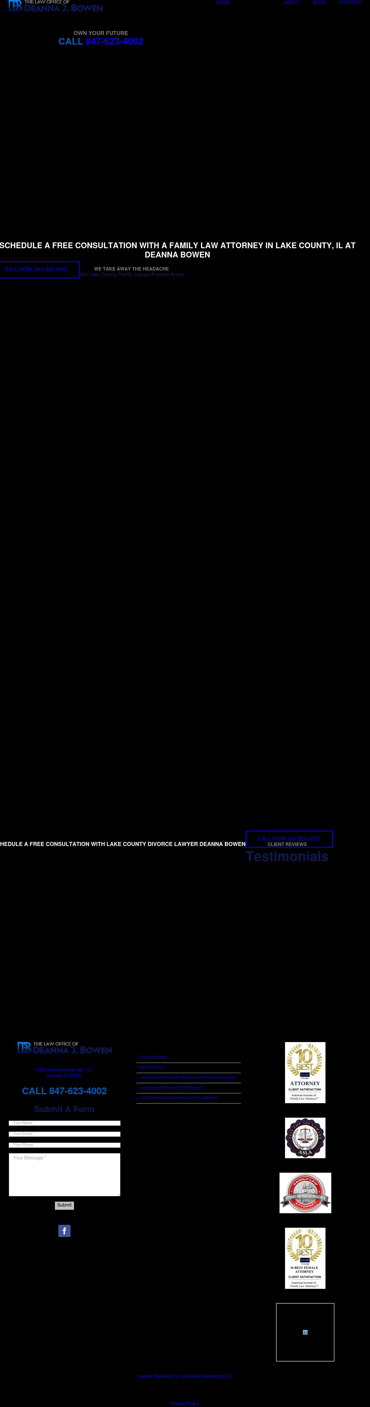 The Law Office of Deanna J Bowen - Gurnee IL Lawyers