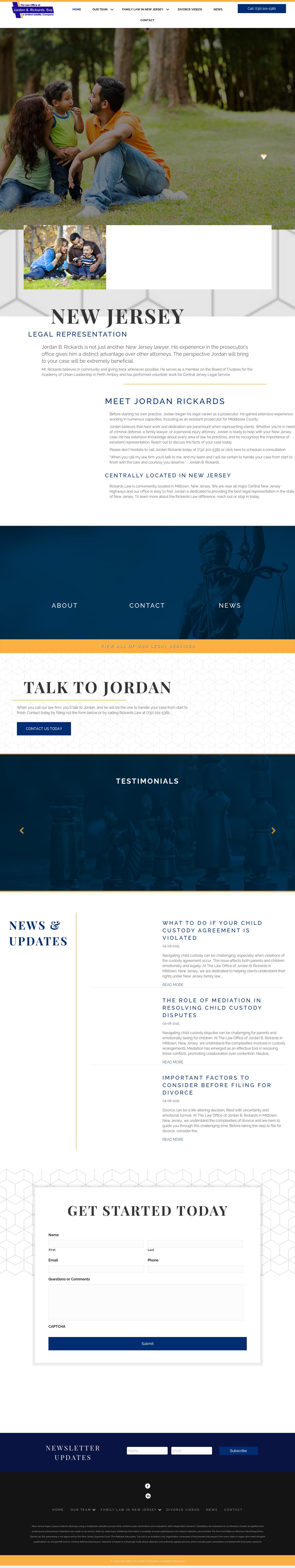 The Law Office of Jordan B. Rickards - Milltown NJ Lawyers