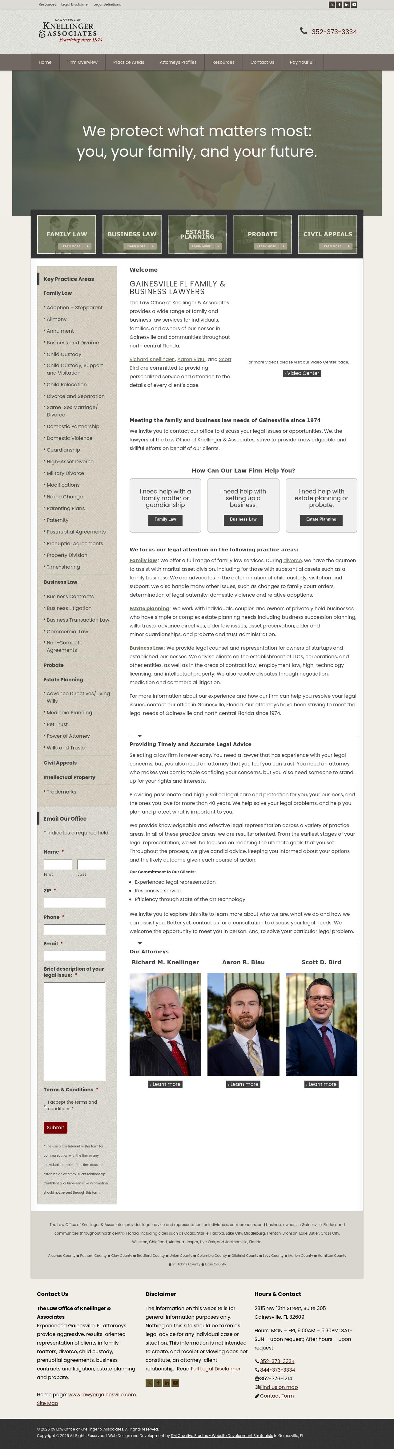 The Law Office of Knellinger, Jacobson & Associates - Gainesville FL Lawyers