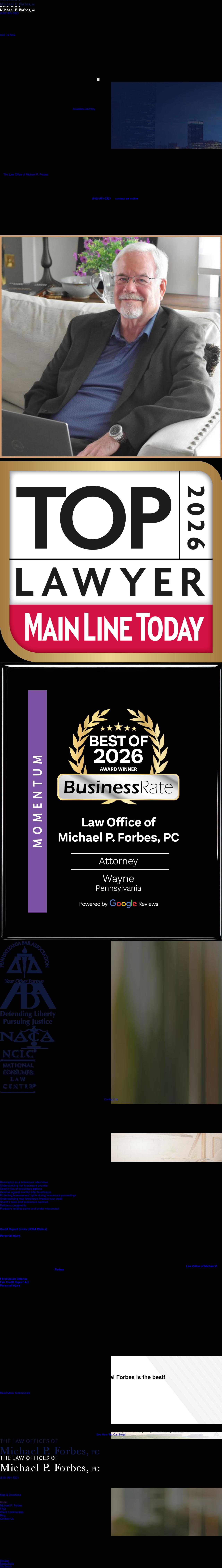The Law Office of Michael P. Forbes, PC - Wayne PA Lawyers