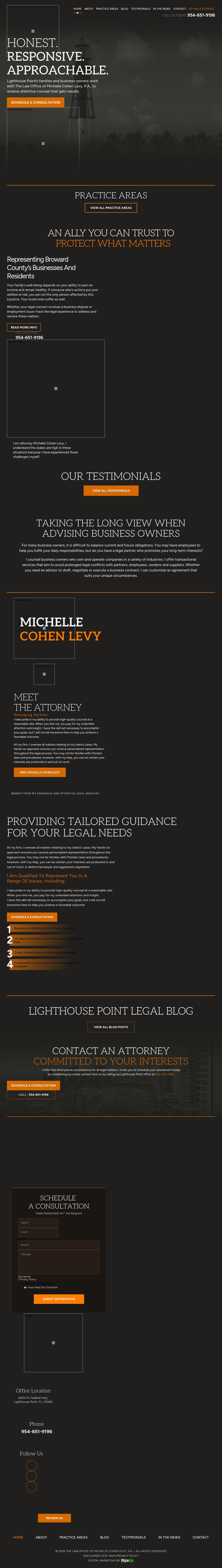 The Law Office of Michelle Cohen Levy, P.A. - Lighthouse Point FL Lawyers
