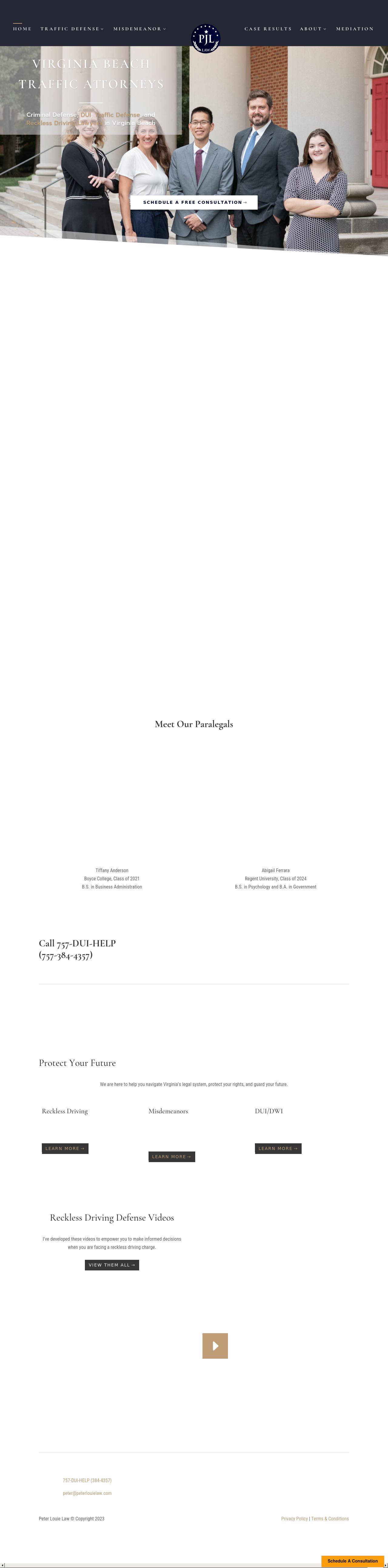 The Law Office of Peter John Louie - Virginia Beach VA Lawyers