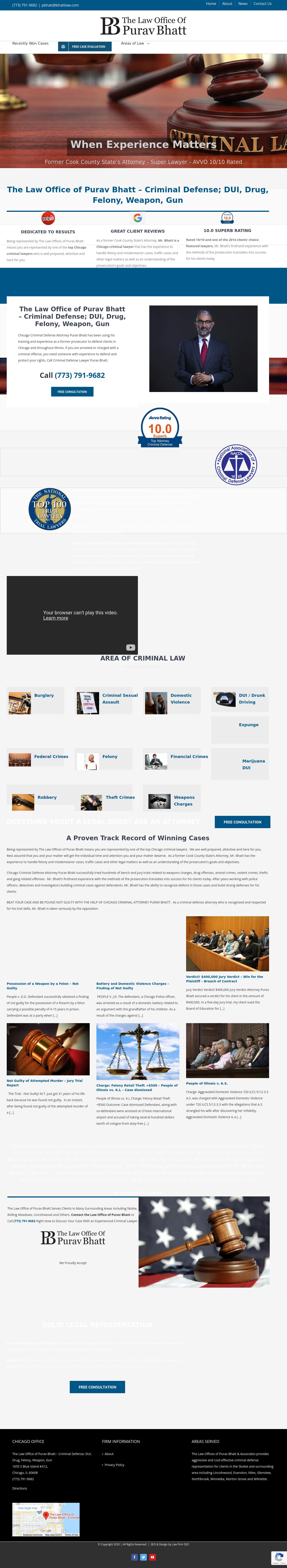 The Law Office of Purav Bhatt - Chicago IL Lawyers