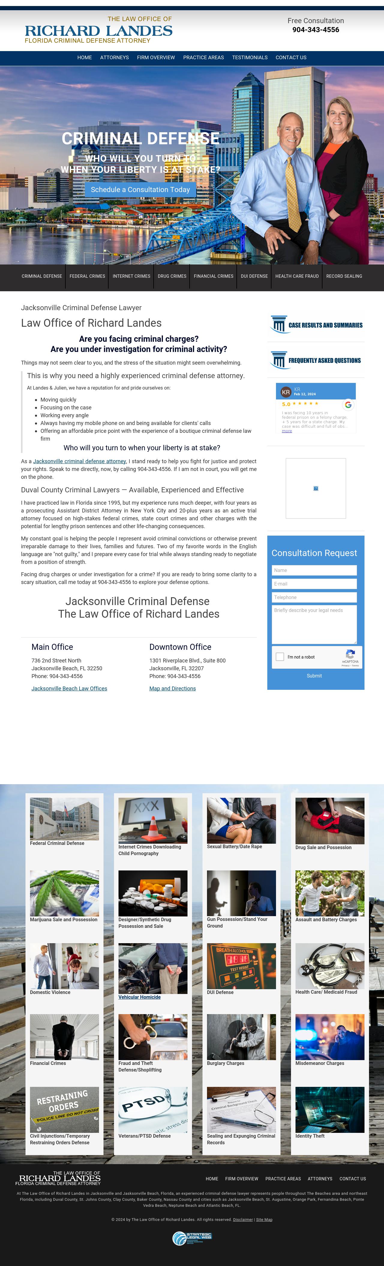 The Law Office of Richard Landes - Jacksonville FL Lawyers