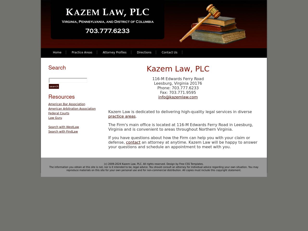 The Law Office of Scott N. Kazem - Leesburg VA Lawyers