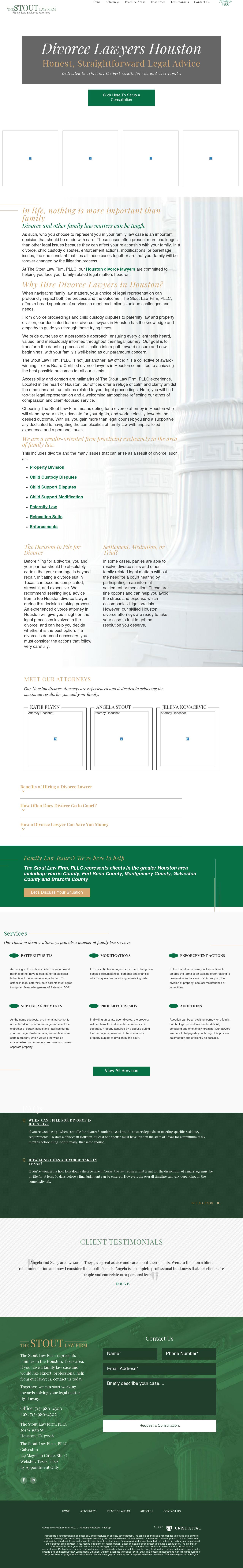 The Stout Law Firm P.L.L.C. - Houston TX Lawyers