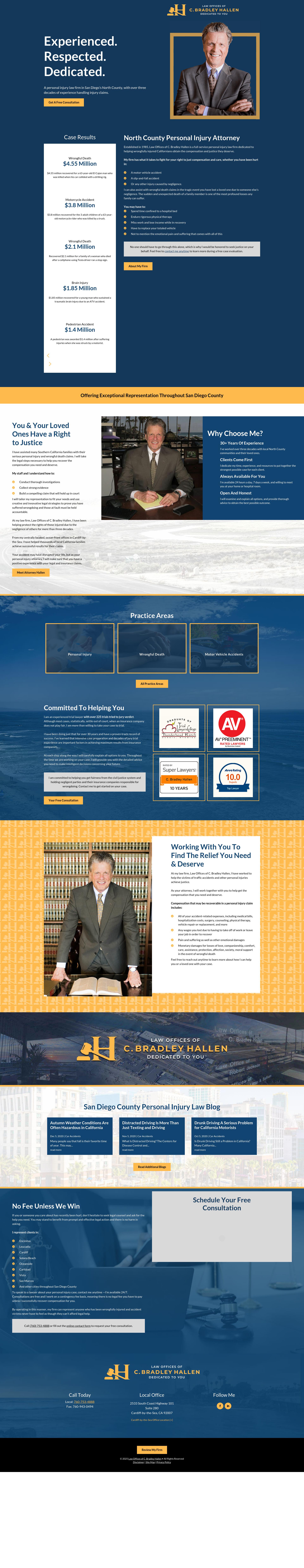 The Law Offices of C. Bradley Hallen - Cardiff-by-the-Sea CA Lawyers