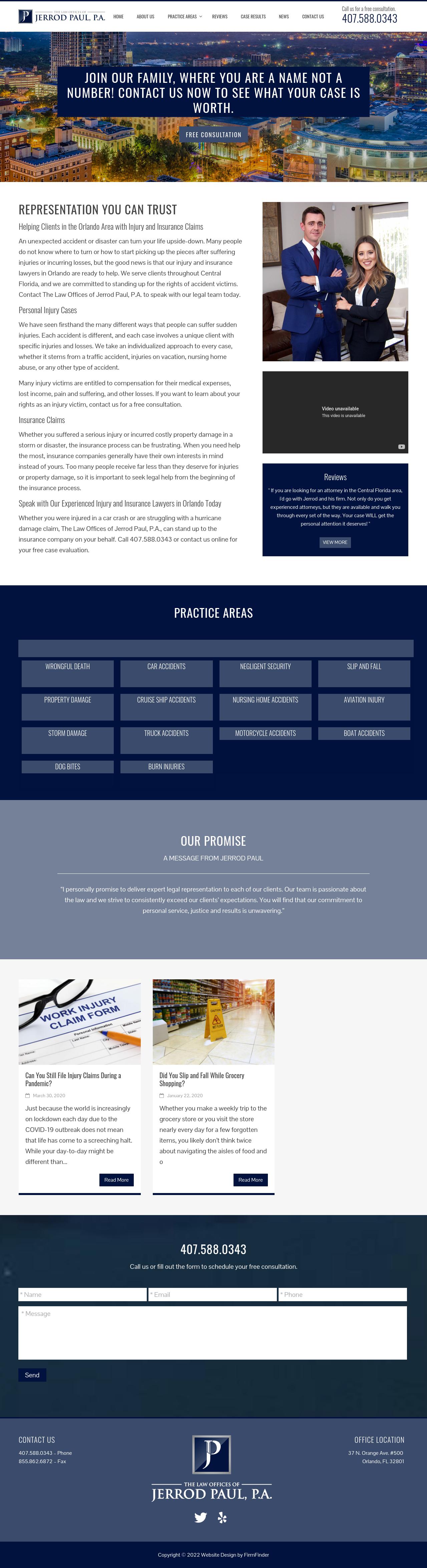 The Law Offices of Jerrod Paul - Orlando FL Lawyers
