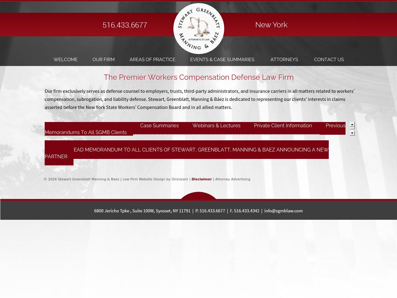 The Law Offices of Stewert, Goldsmith & DeCurtis, PLLC - Syosset NY Lawyers