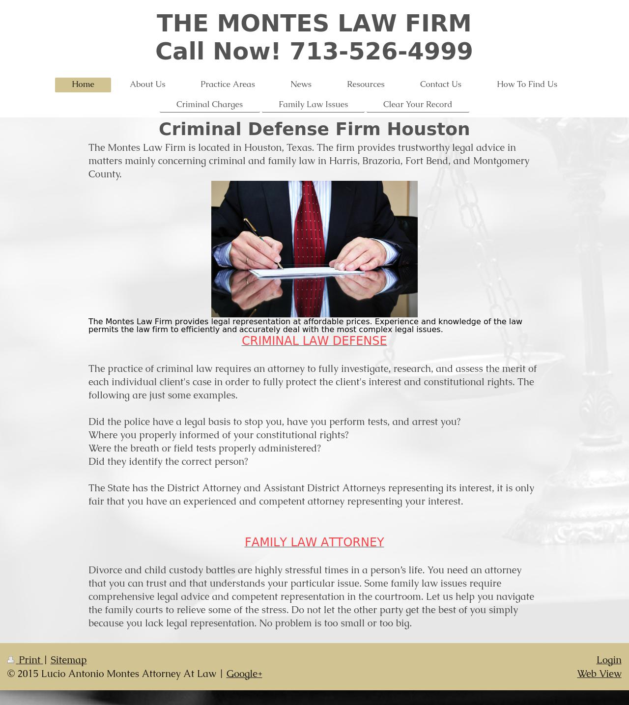 The Montes Law Firm - Houston TX Lawyers