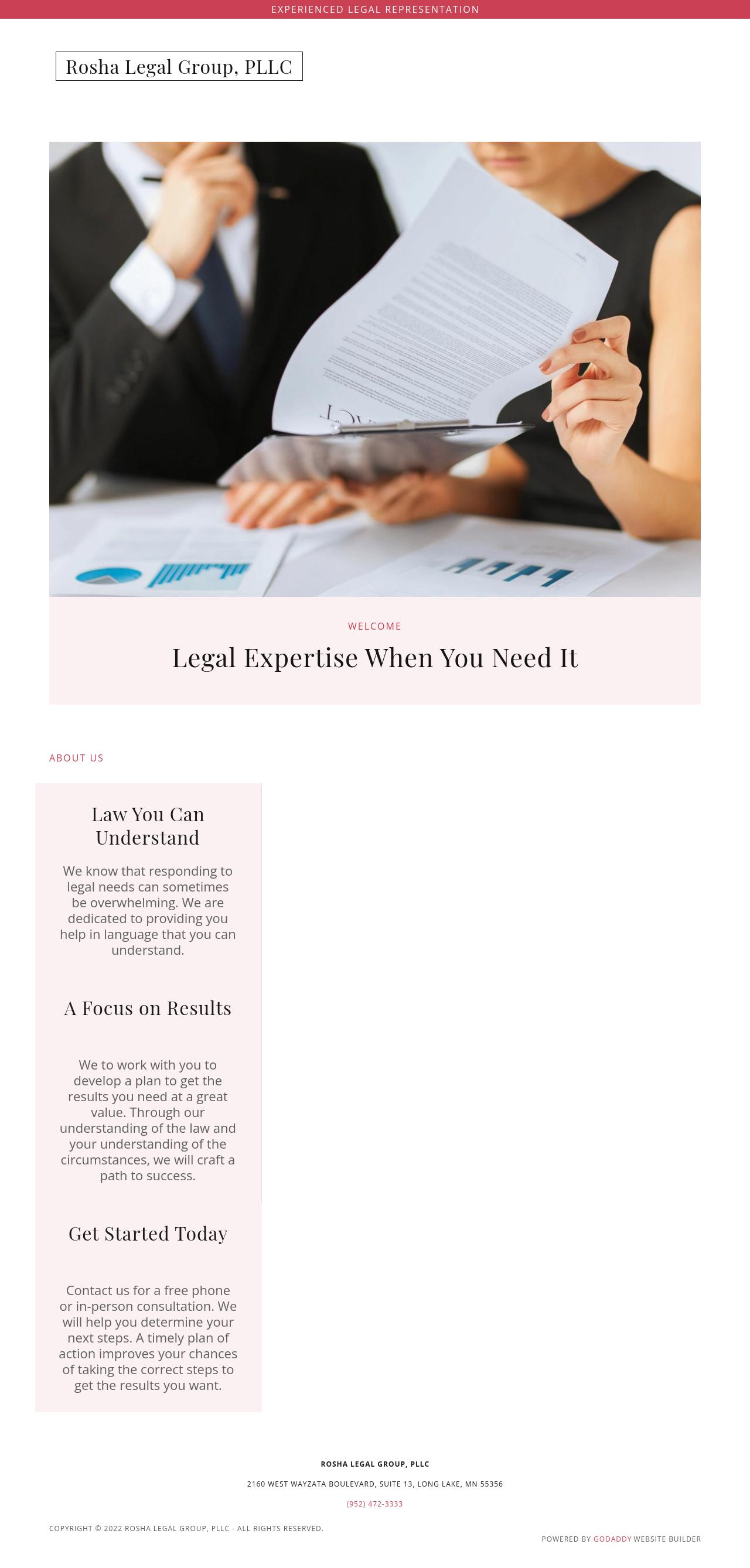The Rosha Legal Group, P.L.L.C. - Long Lake MN Lawyers