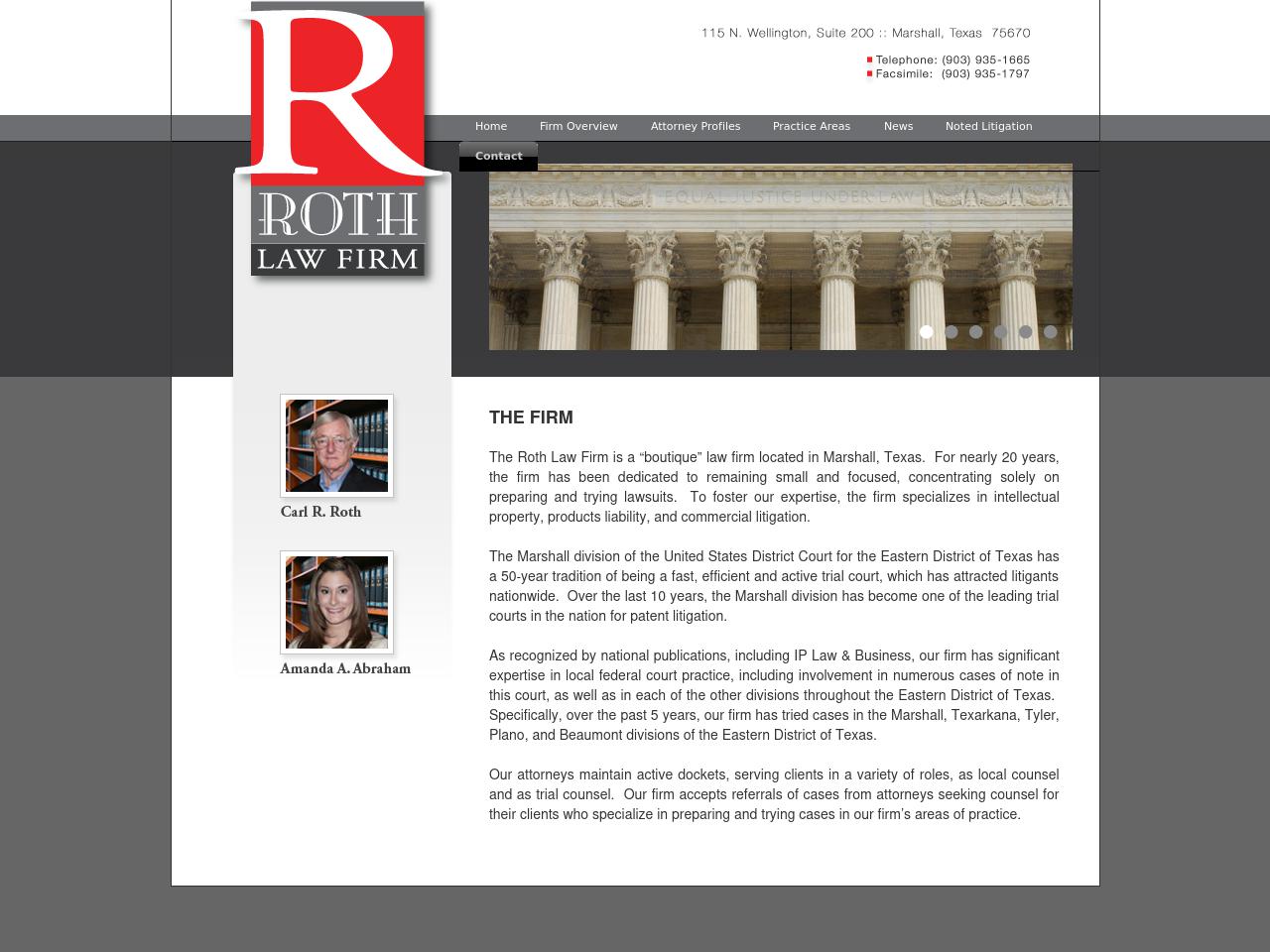The Roth Law Firm - Marshall TX Lawyers