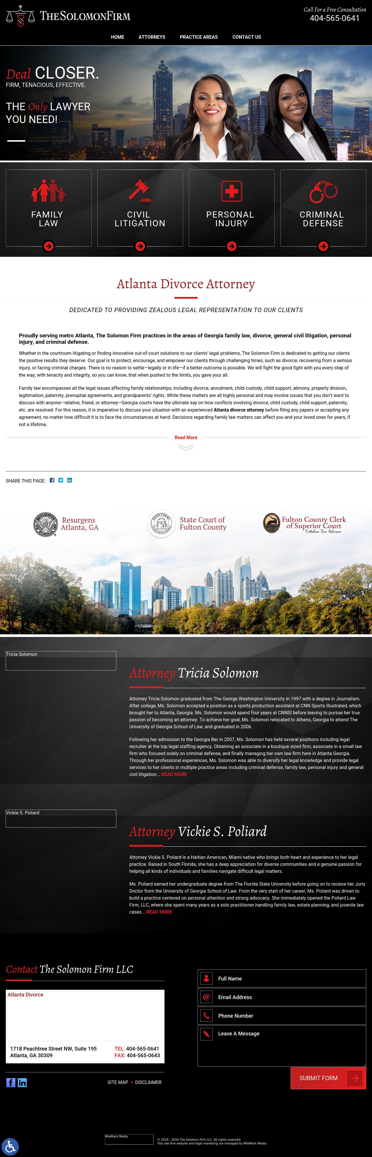 The Solomon Firm LLC - Atlanta GA Lawyers