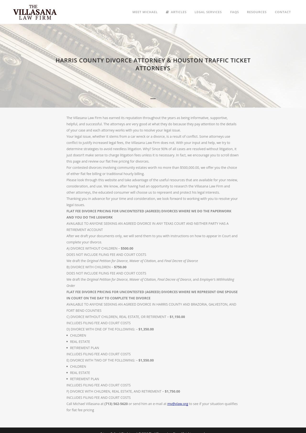 The Villasana Law Firm - Houston TX Lawyers