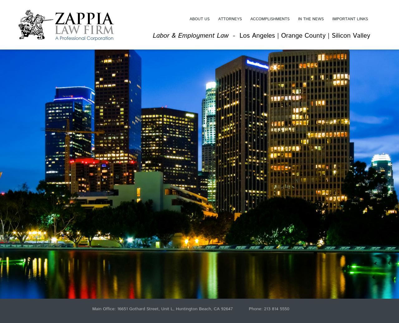 The Zappia Law Firm, A Professional Corporation - Los Angeles CA Lawyers