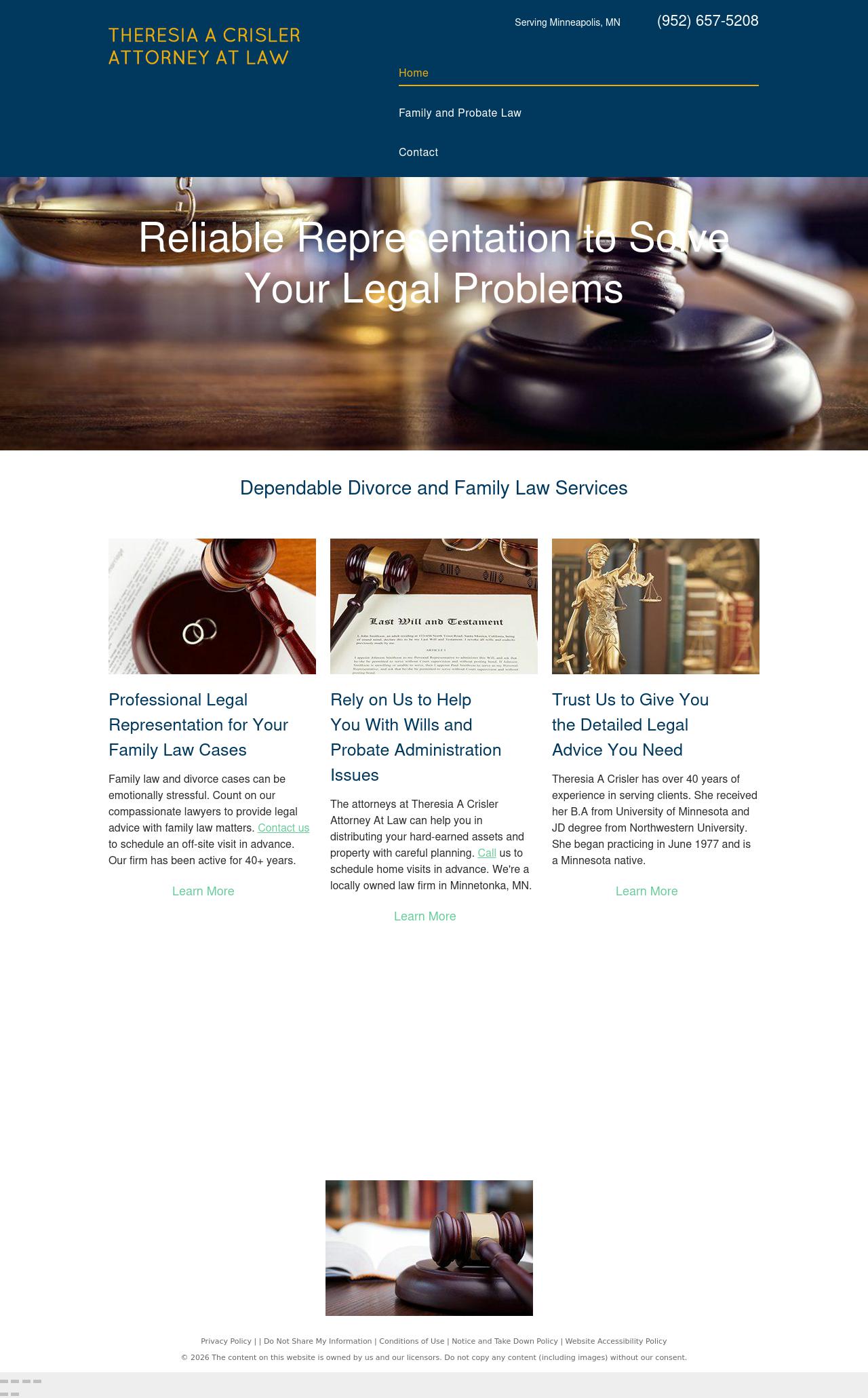 Theresia A. Crisler Attorney At Law - Minnetonka MN Lawyers