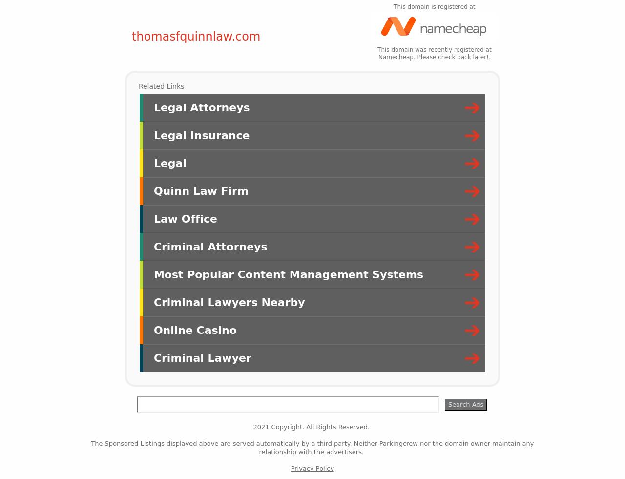 Thomas F. Quinn, P.C. - Denver CO Lawyers