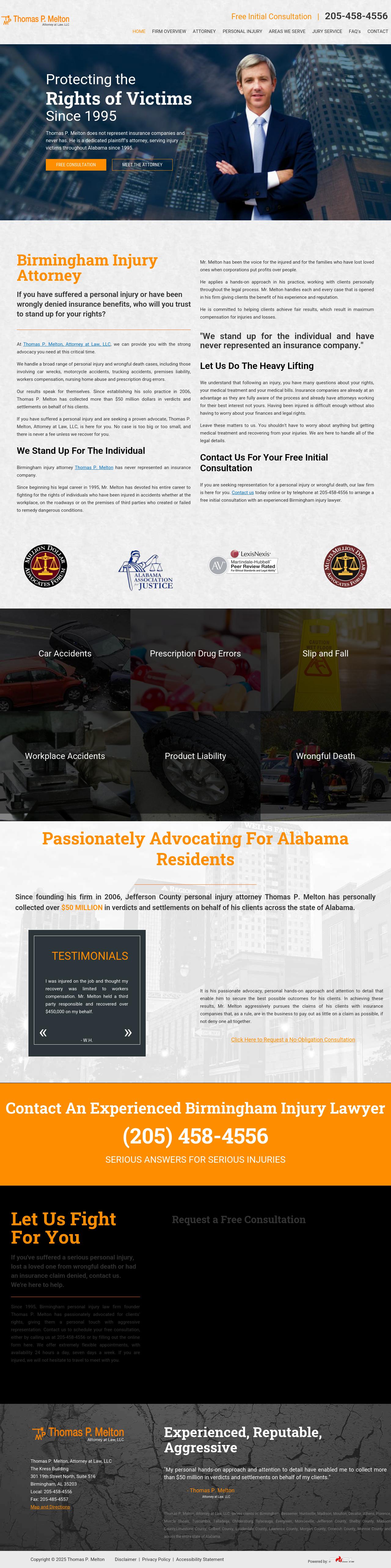 Thomas P. Melton, Attorney at Law, LLC - Birmingham AL Lawyers