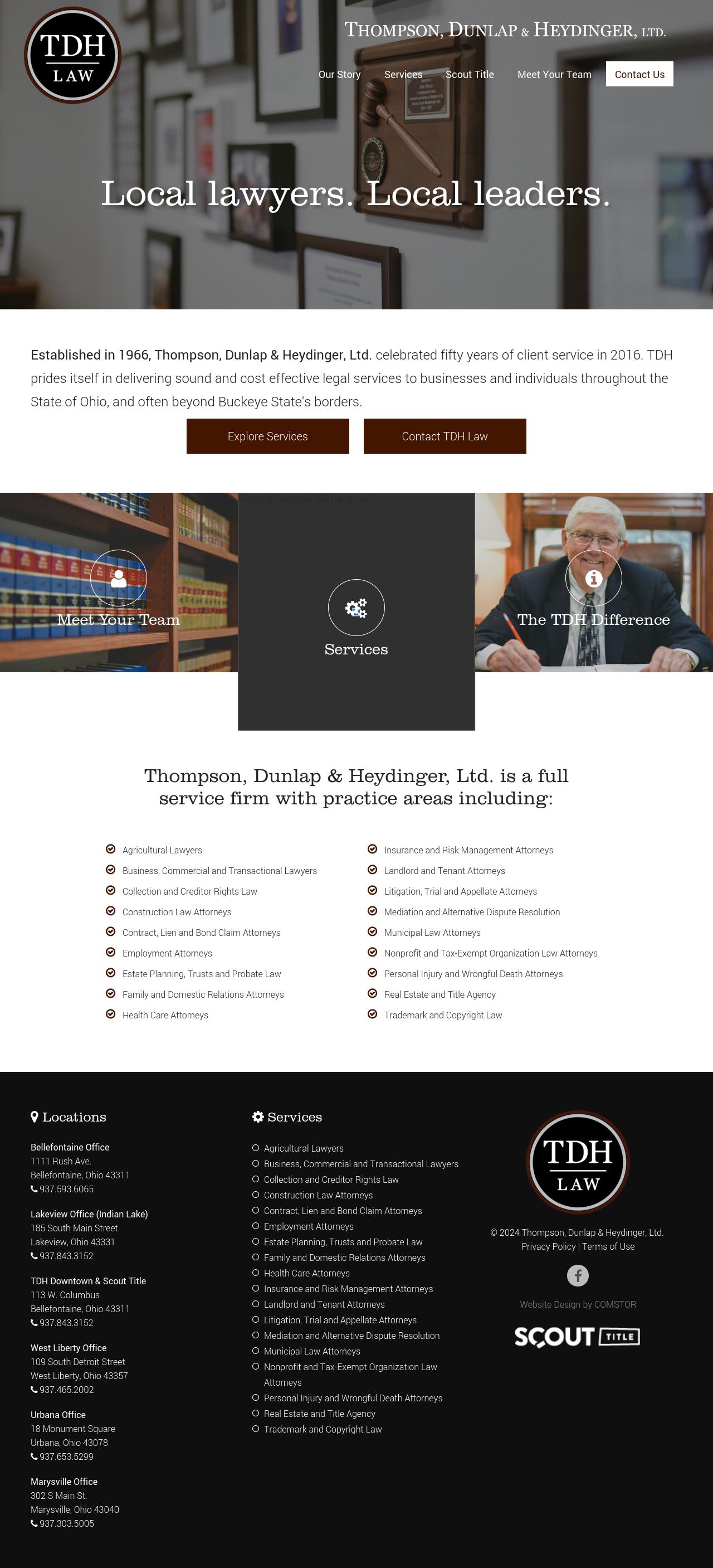 Thompson, Dunlap & Heydinger, Ltd. - Bellefontaine OH Lawyers