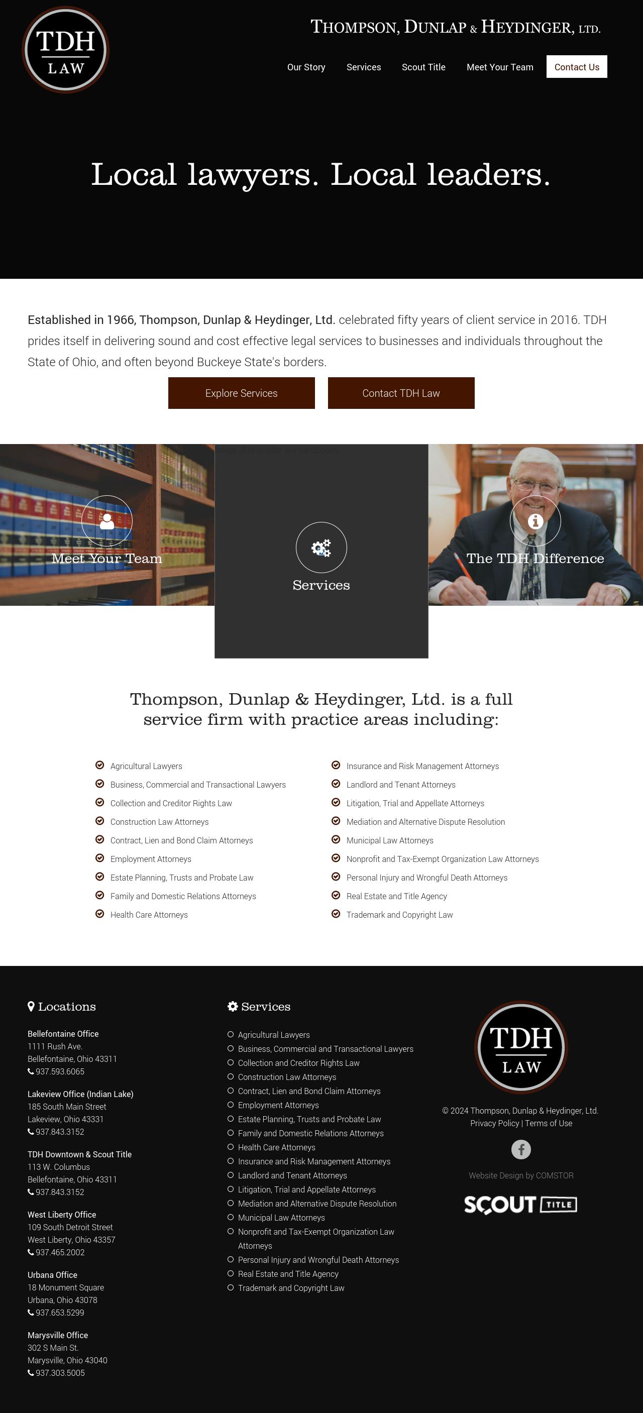Thompson, Dunlap & Heydinger, Ltd. - Lakeview OH Lawyers