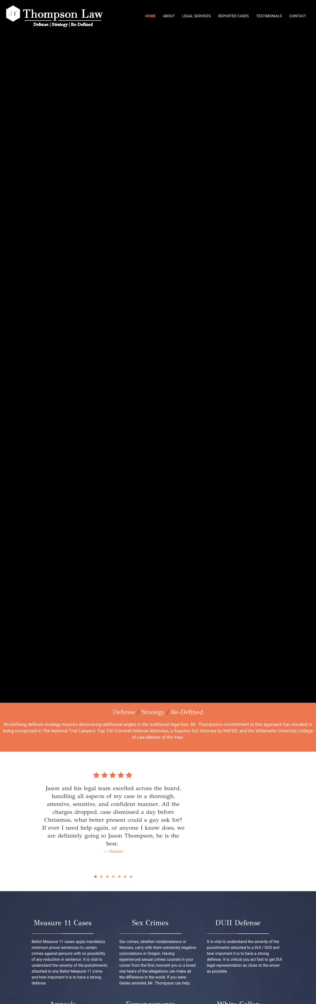 Thompson Law - Salem OR Lawyers