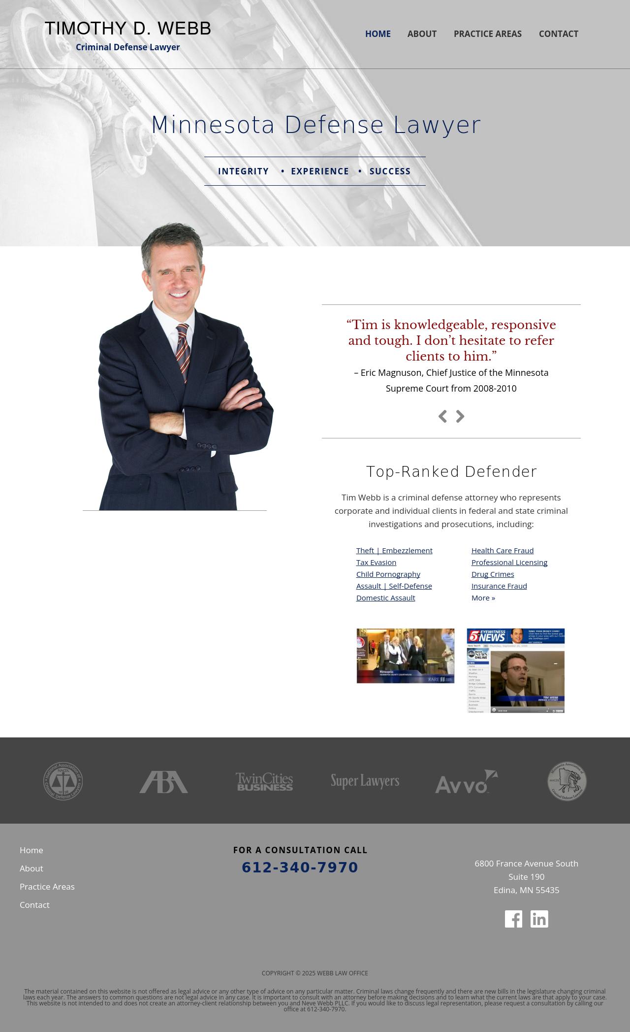 Timothy D. Webb PLLC - Minneapolis MN Lawyers