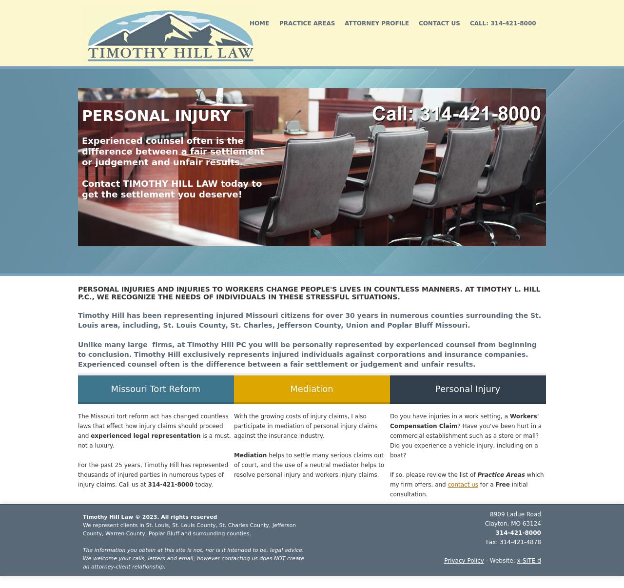 Timothy Hill - Saint Louis MO Lawyers