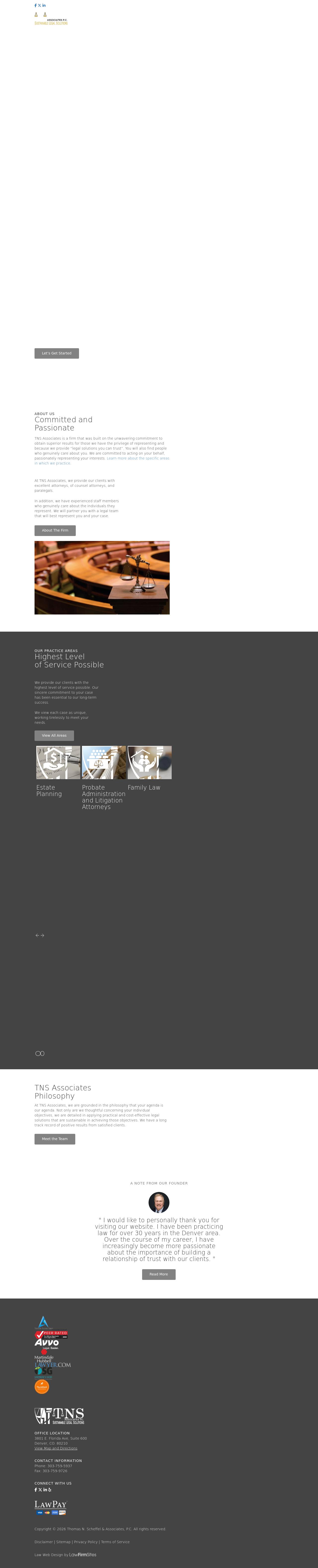 TNS Associates, P.C. - Denver CO Lawyers