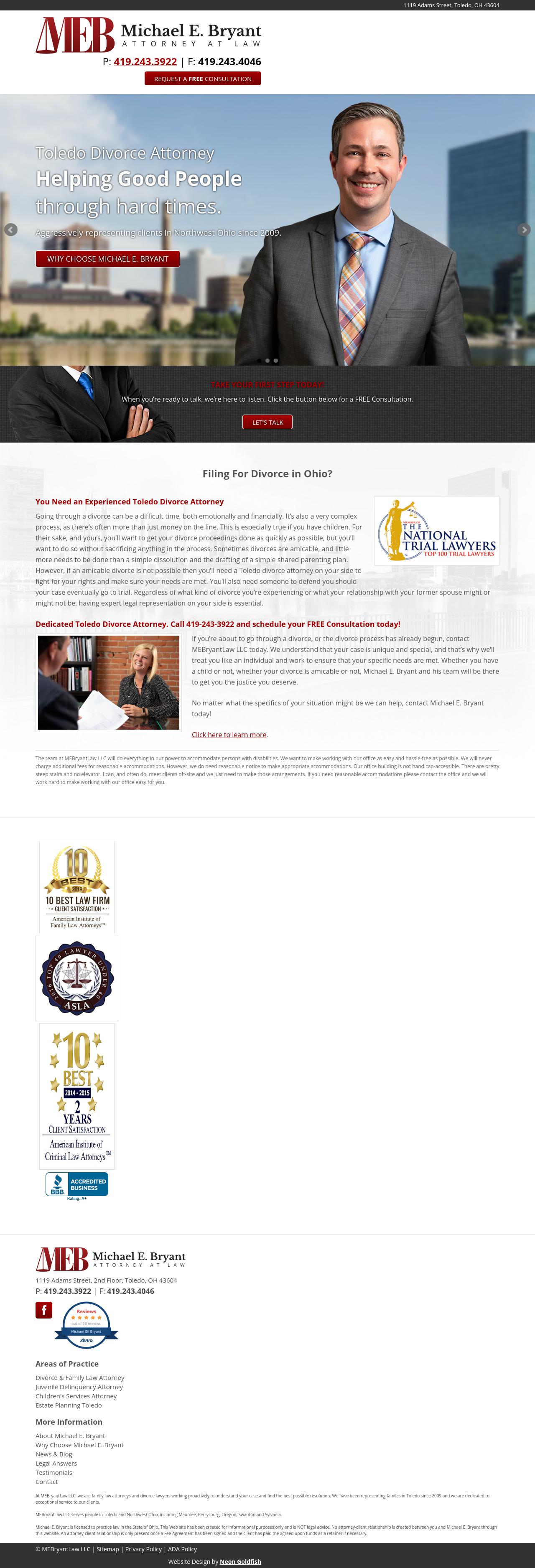 Michael E Bryant - Toledo OH Lawyers