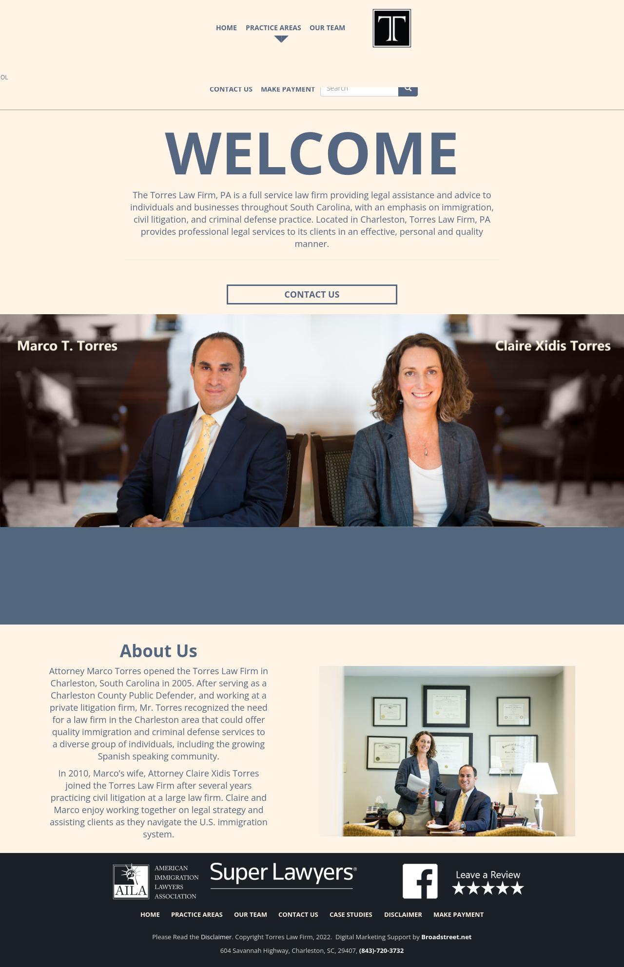 Torres Law Firm - Charleston SC Lawyers