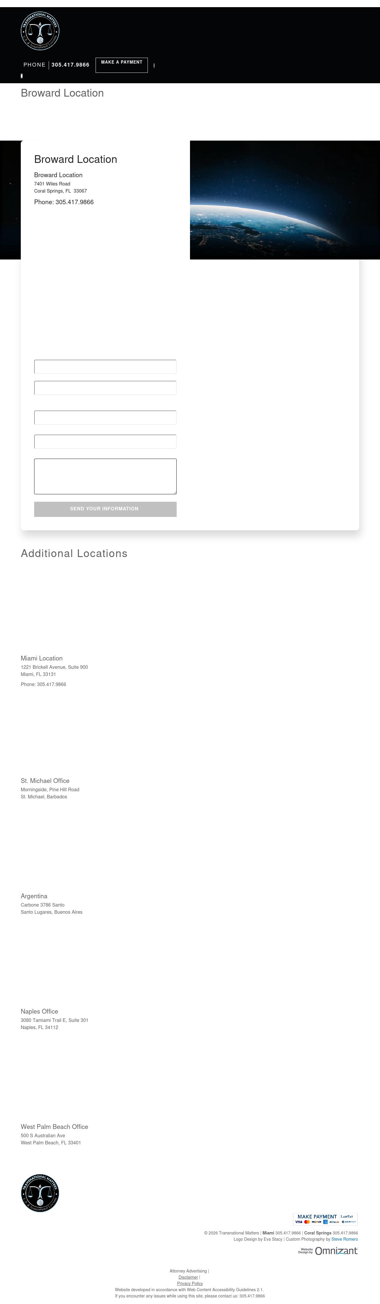 Transnational Matters - International Business Lawyer Coral Springs - Coral Springs FL Lawyers