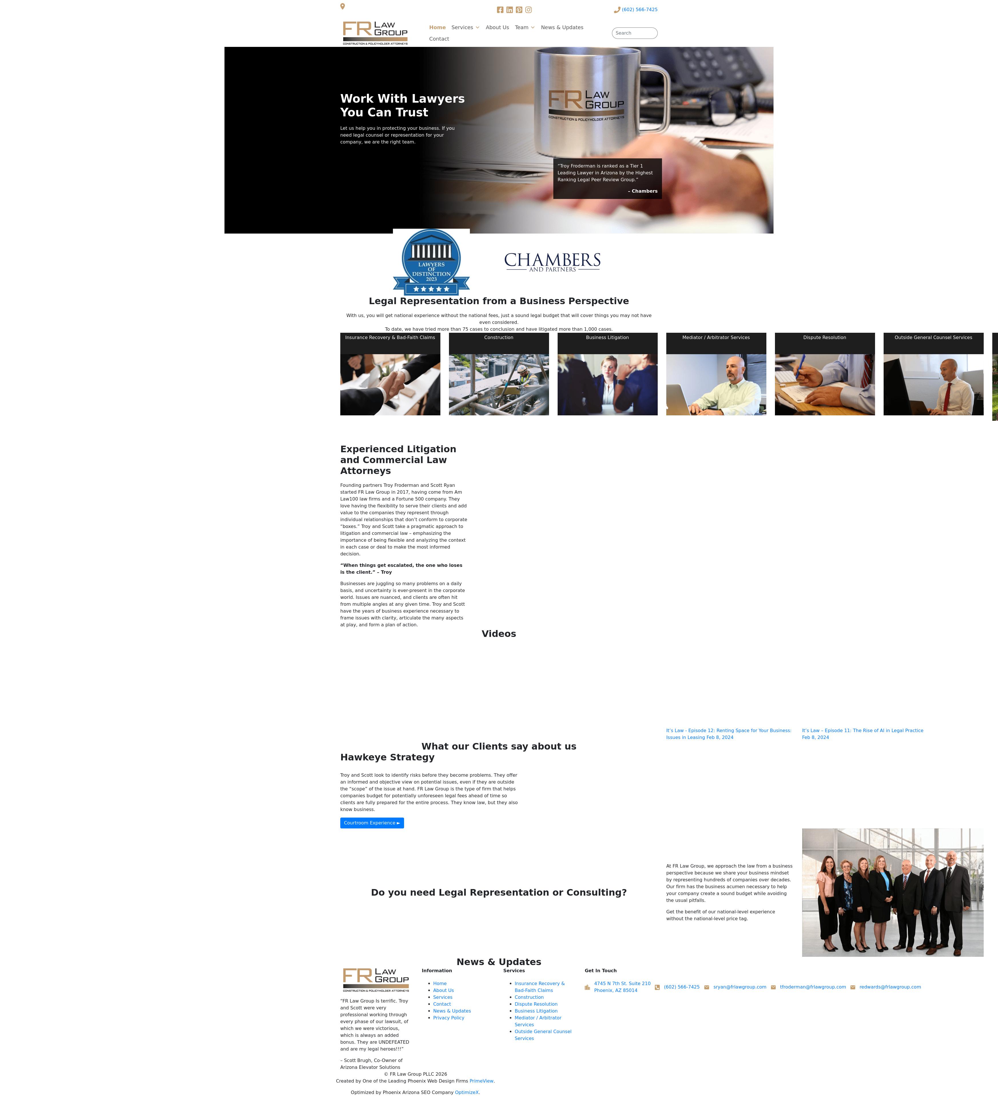 FR Law Group PLLC	 - Phoenix AZ Lawyers