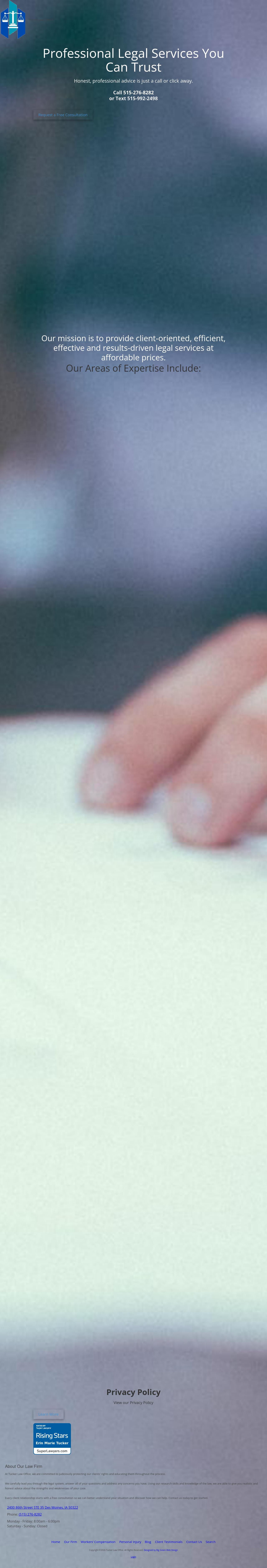 Tucker Law Office - Urbandale IA Lawyers