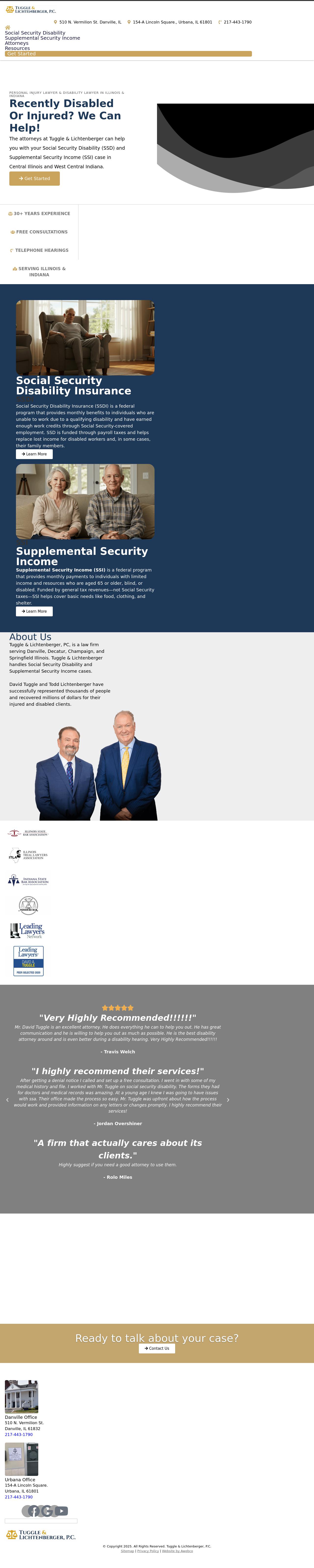 Tuggle & Lichtenberger, P.C. - Champaign IL Lawyers