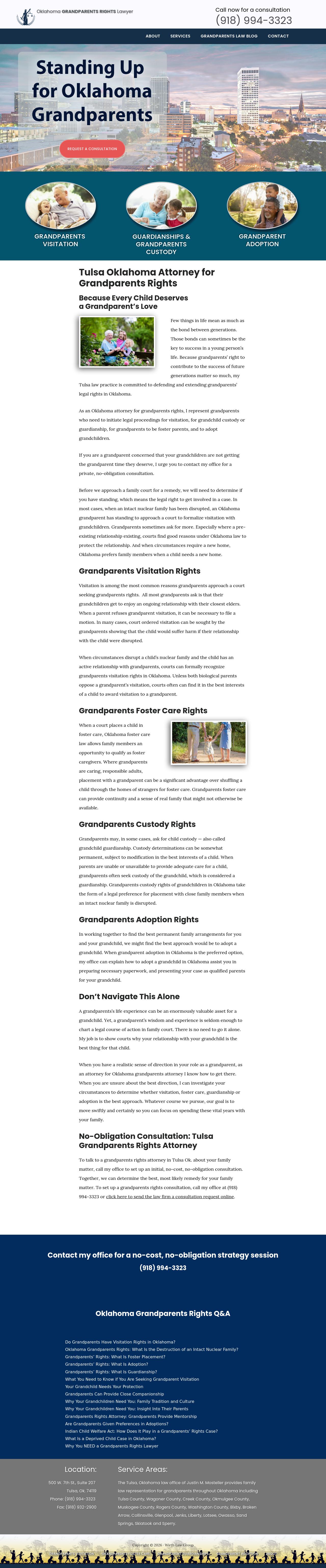 Tulsa GRANDPARENTS RIGHTS Lawyer - Tulsa OK Lawyers