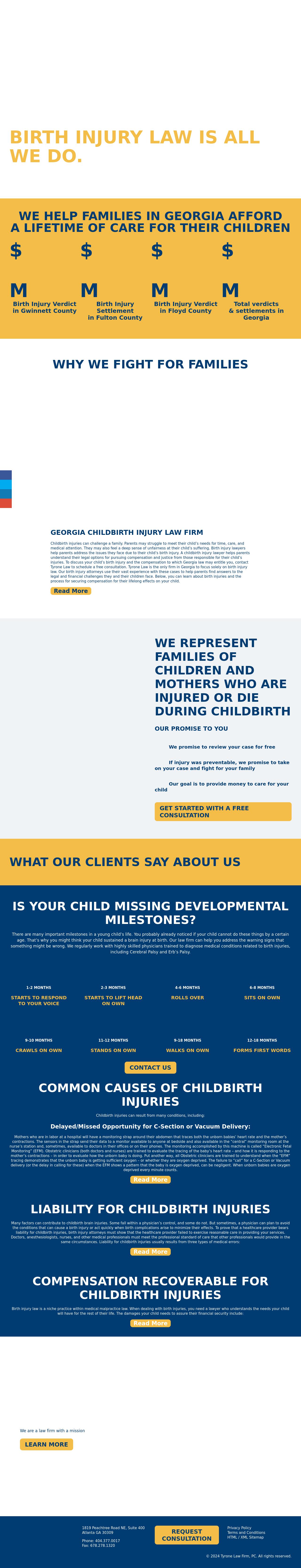 Tyrone Law Firm - Atlanta GA Lawyers