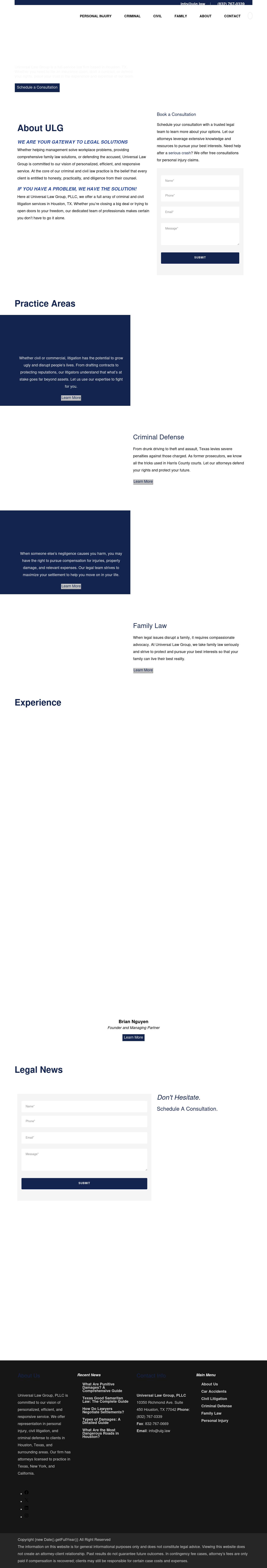 Universal Law Group - Houston TX Lawyers