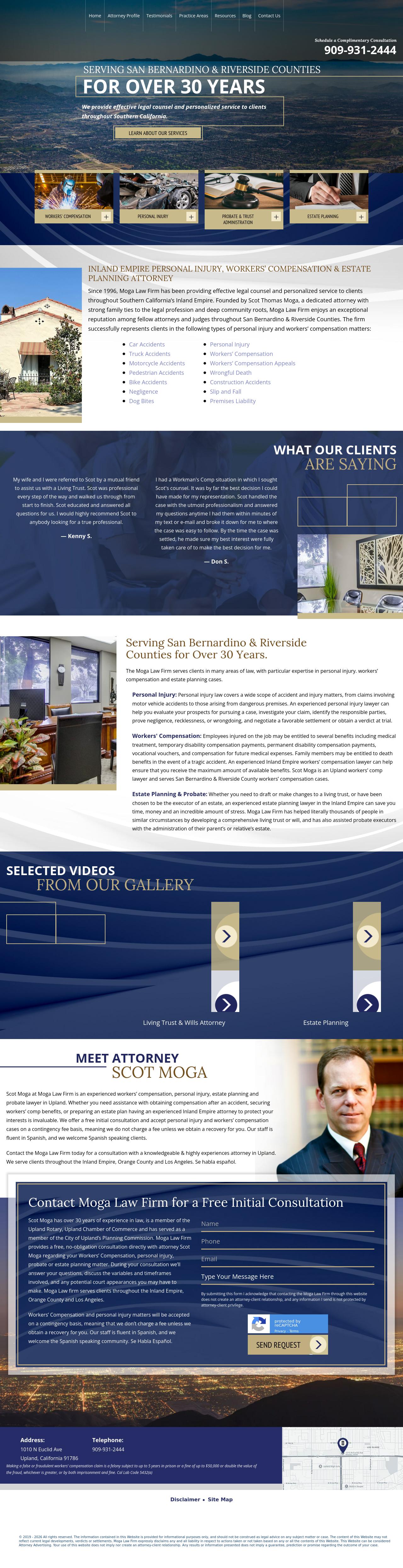 Moga Law Firm - Upland CA Lawyers