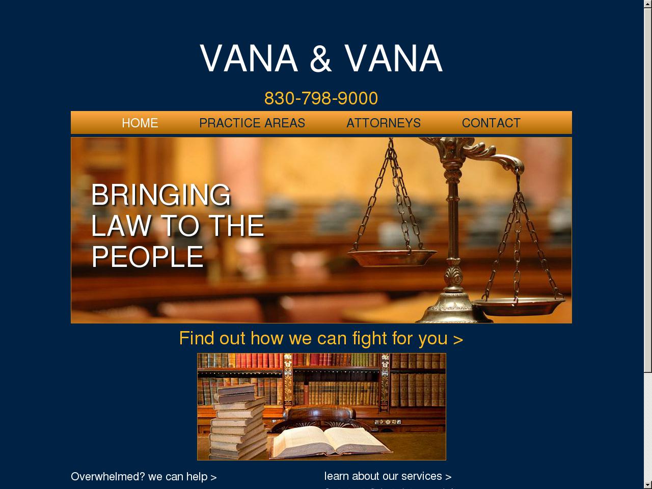 Vana & Kaupas Attorneys At Law - Marble Falls TX Lawyers