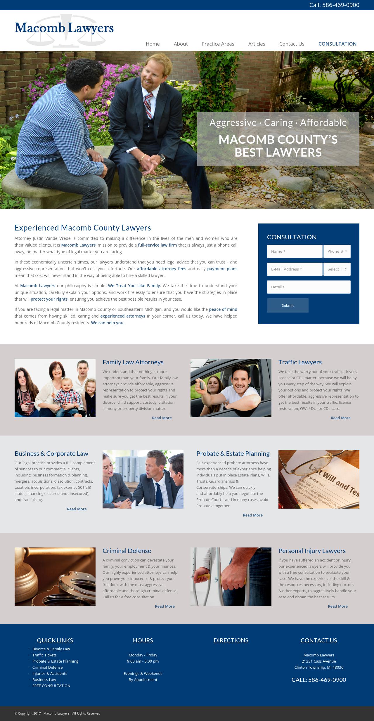 Vande Vrede & Lavigne PC - Clinton Township MI Lawyers