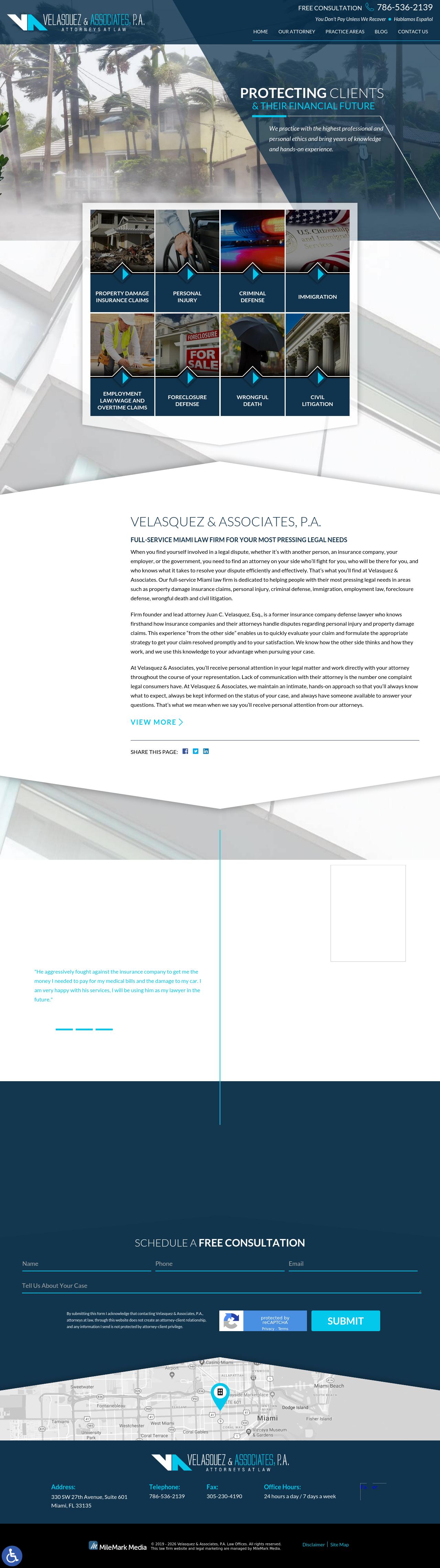Velasquez & Associates, P.A. - Miami  FL Lawyers