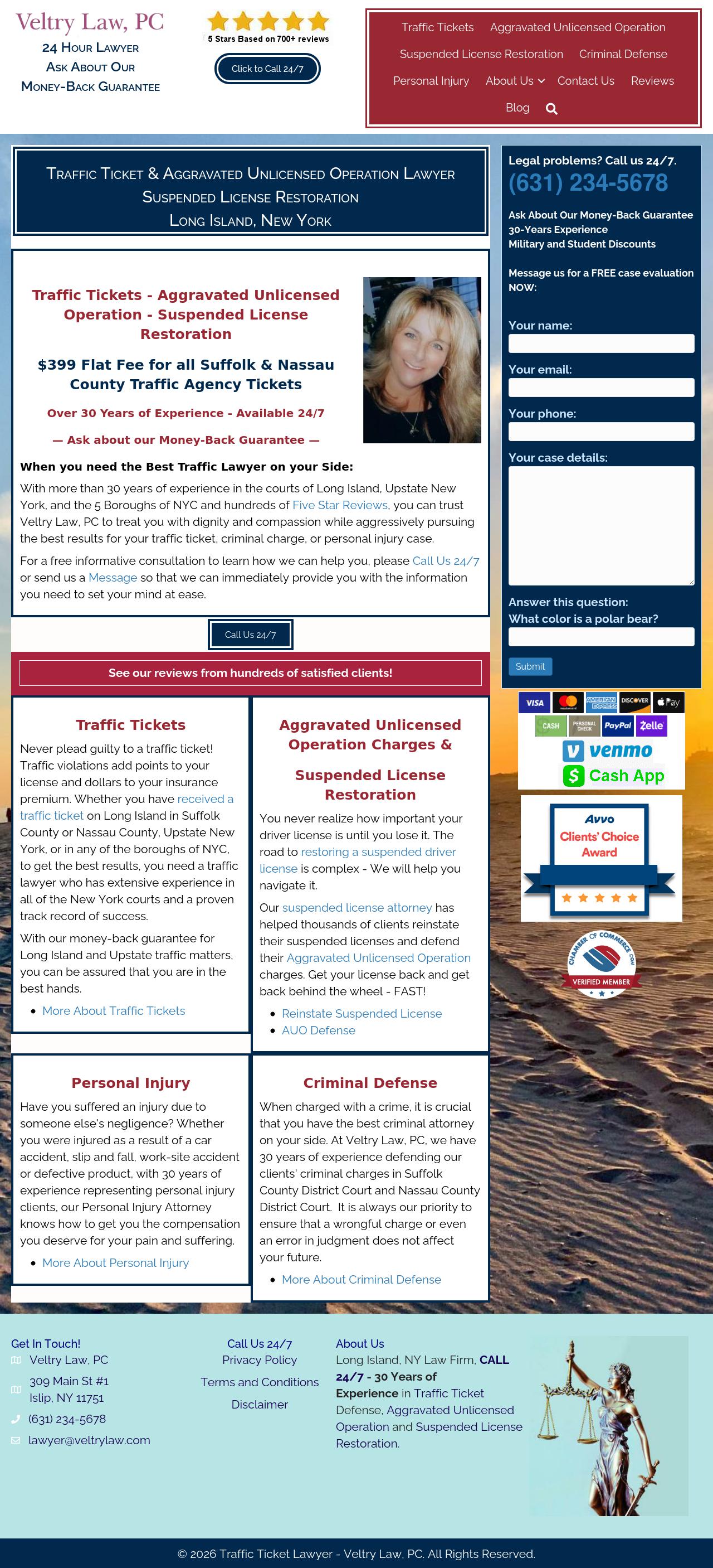 Veltry Law, PC - Islip NY Lawyers