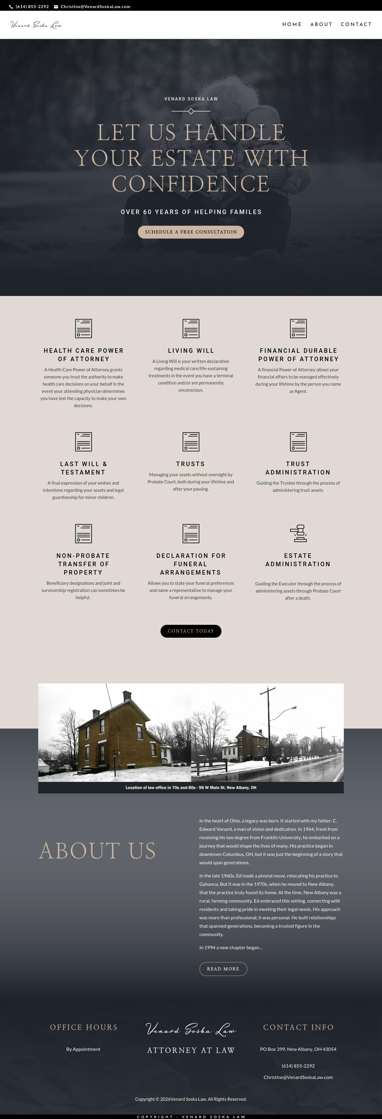Venard Soska Law Offices LLC - New Albany OH Lawyers