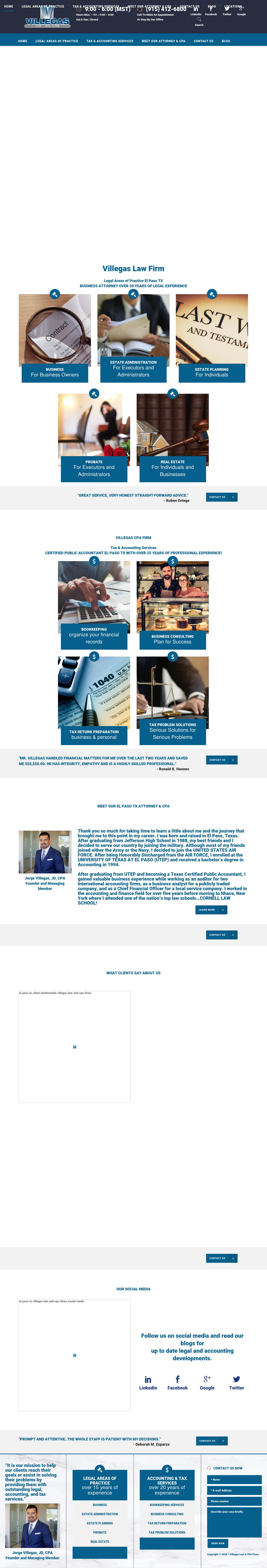 Villegas Law & CPA Firm - El Paso TX Lawyers